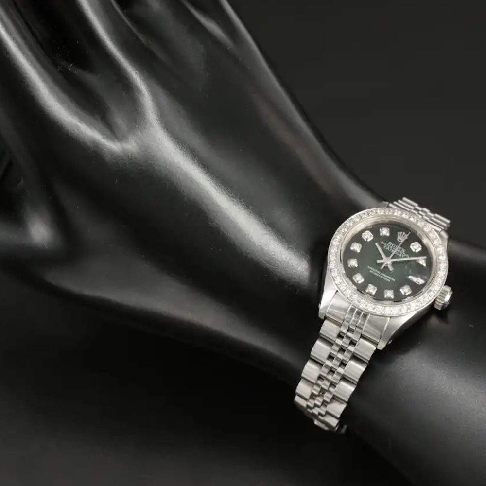 1981 Rolex Datejust Custom Diamond Dial and Bezel model # 6924